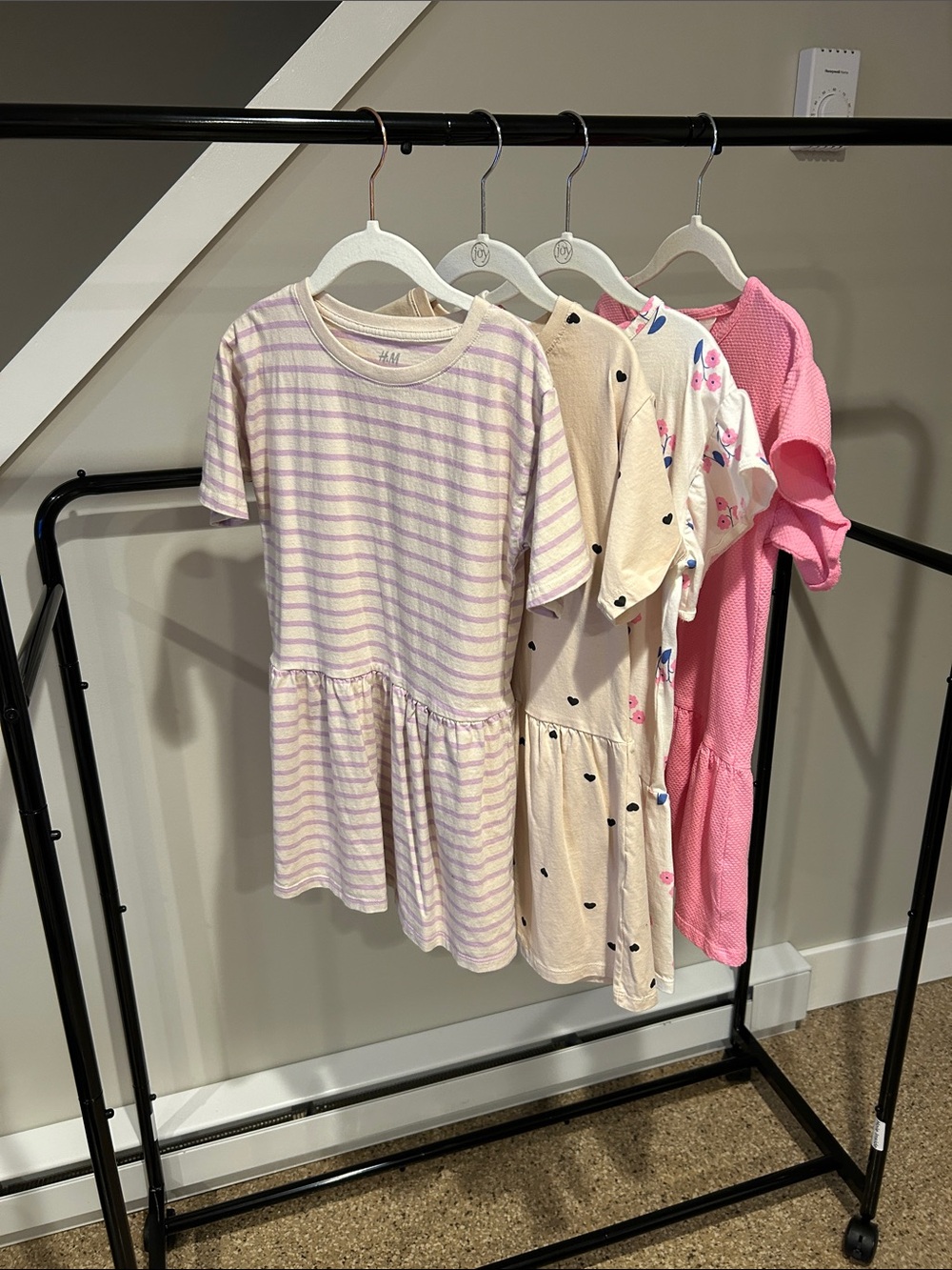Bundle of 4 H&M girls dresses. Size 6.